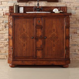 James Martin Furniture Charleston 42 Single Bathroom Vanity with Wood