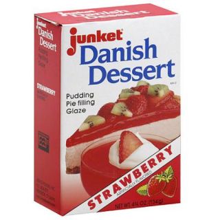Junket Strawberry Danish Dessert, 4.75 oz, (Pack of 12)