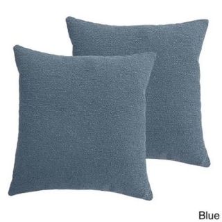 Carlisle 17 inch Throw Pillows (Set of 2) Blue