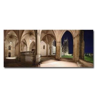 Trademark Fine Art 10 in. x 24 in. National Cathedral Canvas Art GO0013 C1024GG