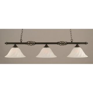 Elegante 3 Light Billiard Light by Toltec Lighting