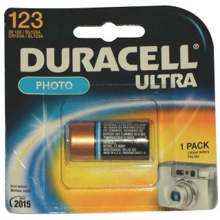 Duracell 3V Lithium (Dl123Abu) Photo Batteries