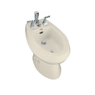 KOHLER San Tropez 15 1/2 in H Almond Elongated Bidet