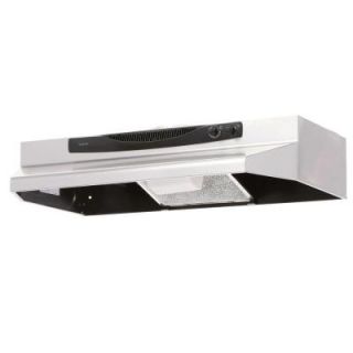 NuTone ACS Series 30 in. Convertible Range Hood in Stainless Steel ACS30SS