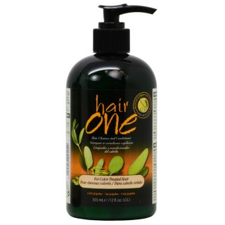 Hair One 12 ounce Cleanser and Conditioner for Color Treated Hair