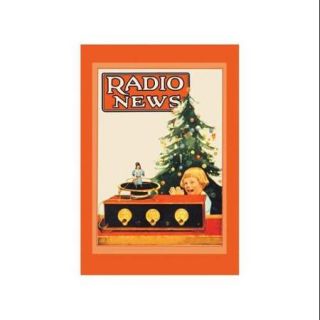 Radio News: Christmas Print (Canvas 20x30)
