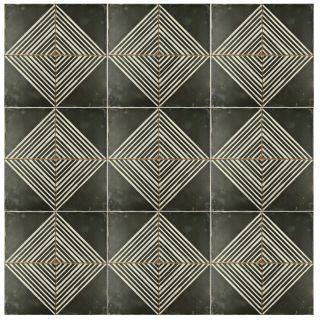 EliteTile Royalty 17.75 x 17.75 Ceramic Field Tile in Rombos