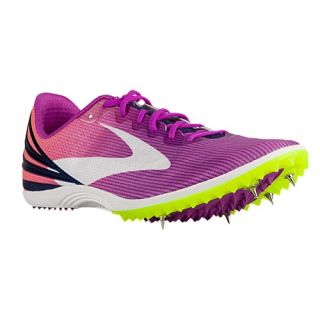 Brooks Mach 17 Spike   Womens   Track & Field   Shoes   Purple Cactus Flower/Orange Popsicle/Blueprint