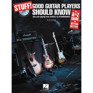 Hal Leonard STUFF! Good Guitar Players Should Know   An A Z Guide to Getting Better (Book/CD)