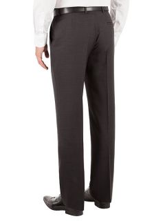 Alexandre of England Micro Regualr Fit Suit Trouser Charcoal