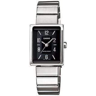 Casio Womens Core LTP1355D 1A Silvertone Stainless Steel Quartz Watch