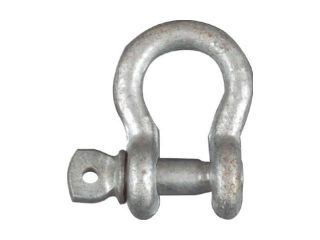 National, N223 677, 5/16", Galvanized Anchor Shackle With Screw Pin