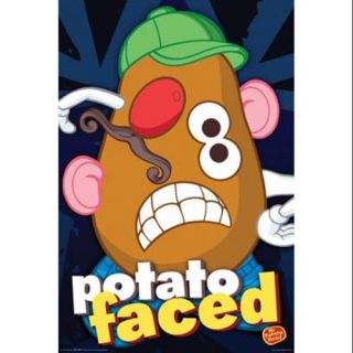 Mr Potato Head   Potato Faced Poster Print (24 x 36)