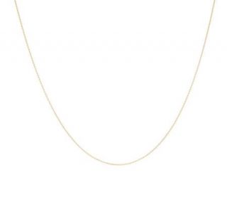 EternaGold 16 Polished Wheat Necklace 14K Gold, 1.0g —