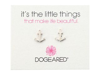 Dogeared Its The Little Things Anchor Studs Sterling Silver