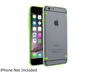 Insten Clear/Green TPU Rubber Bumper Snap in Case Cover for Apple iPhone 6 Plus (5.5 inch) 1963884