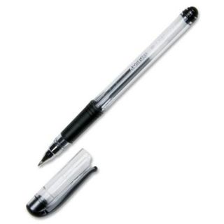 Skilcraft Alphagel Gel Pen   Black Ink   Clear Barrel   12 / Dozen (NSN4845250)