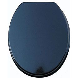 Black Molded Wood Solid Toilet Seat   Shopping   Big