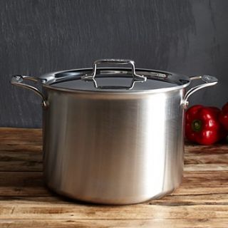 All Clad Brushed d5 12 Quart Stockpot With Lid