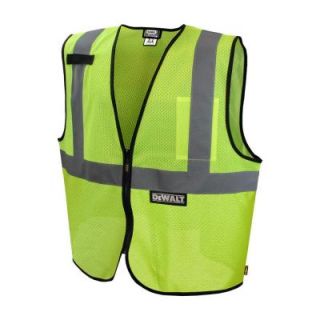 DEWALT 5X Large Green Reflective Mesh Economy Vest DSV220 5X