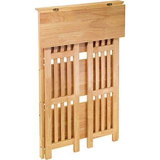 Winsome Mission Beech Wood 4 Tier Shelf, Natural