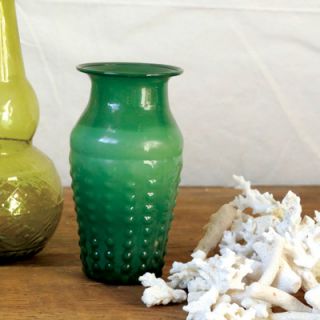 Creative Co Op Morocco Recycled Hand Blown Glass Vase