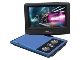 Impecca   Impecca 7" Portable 270° Swivel DVD Player (Blue)
