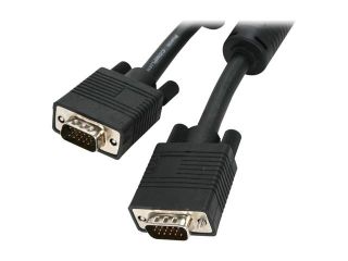Open Box: BYTECC VGA 6 6 ft. VGA Male to VGA Male Cable with Ferrites
