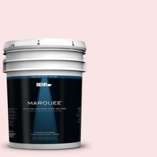 BEHR MARQUEE 5 gal. #130A 1 Sweet Nothing Satin Enamel Exterior Paint 945005