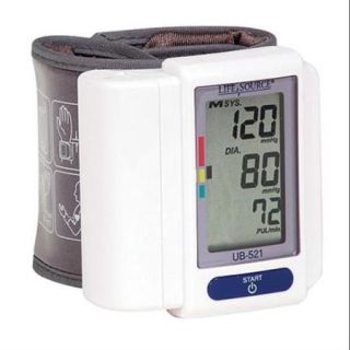 LifeSource Digital Blood Pressure Monitor Wrist 1 Each (Pack of 3)