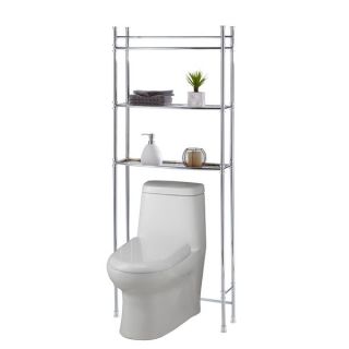 Chrome Bathroom Shelf Space Saver   15297525   Shopping