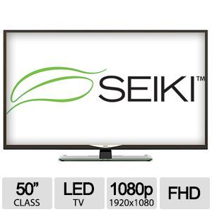 Seiki 50 Class 1080p LED HDTV   1920x1080, 60Hz, 16:9, 3x HDMI, 8.5ms   SE50FY35