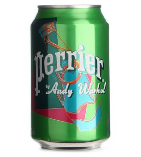 PERRIER   Andy Warhol sparkling water can 330ml