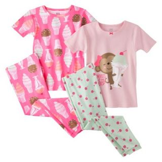 Just One You™ by Carters® Infant Toddler Girls 4 Piece Short