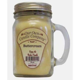13oz BUTTERCREAM Scented Jar Candle (Our Own Candle Company Brand) Made in USA   100 hr burn time