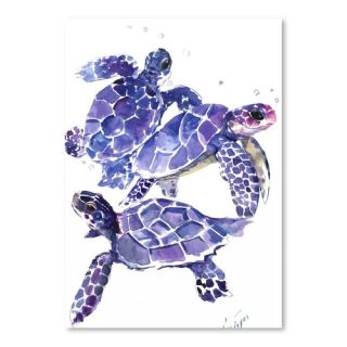 Americanflat Sea Turtles by Suren Nersisyan Painting Print