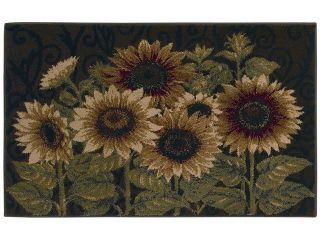 Shaw Living Reflections Sunflower Medley Area Rug Brown 2' 6" x 4' 2" 3VA7209700