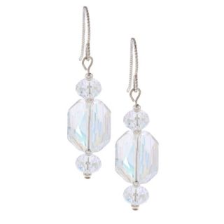 Jewelry by Dawn Sterling Silver Teardrop Aquamarine Crystal Pear