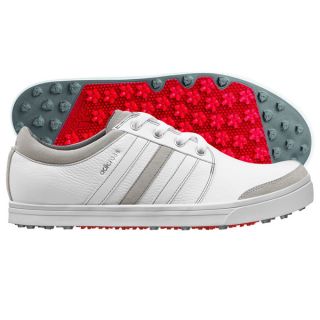 Adidas Adicross Gripmore Golf Shoes 2014 Running White/Light Scarlet
