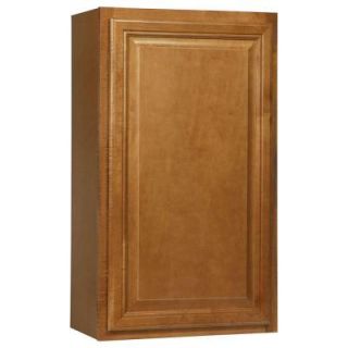 Hampton Bay 21x36x12 in. Cambria Wall Cabinet in Harvest KW2136 CHR