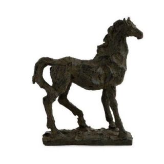 Home Decorators Collection 10.5 in. H. Beauty Horse Decorative Figurine in Black 8024110210
