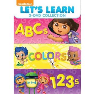 Let's Learn 3 Pack: 123s / ABCs / Colors (Full Frame)