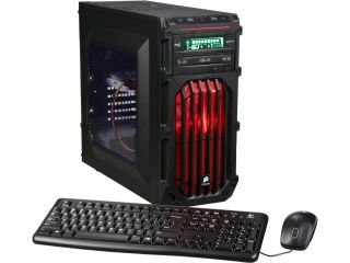 CybertronPC Desktop Computer Flux X99 X4 Intel Core i7 5820K (3.30 GHz) 8 GB DDR4 1 TB HDD 8 GB SSD Windows 10 Home 64 Bit