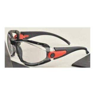 ELVEX RX GG 40C AF 2.0 Reading Glasses,+2.0,Clear,Polycarbonate