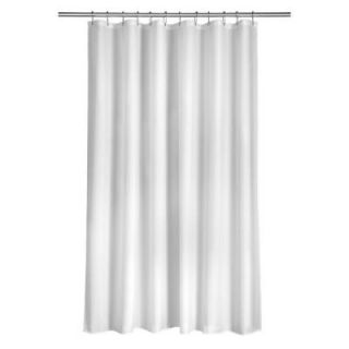 Croydex Shower Curtain in Plain White AF159022YW