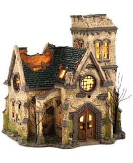 Department 56 Halloween Village The Haunted Church Collectible