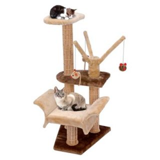 Cat Life™ Lounger with Play Tree, Climbing Tower and Scratching