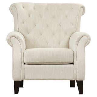 Alcott Hill Tufted Upholstered Arm Chair