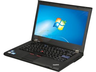 Refurbished: Lenovo ThinkPad T420 14" Notebook with Intel Core i5 2520M 2.50GHz (3.20GHz Turbo), 4GB RAM, 320GB HDD, DVDROM, Windows 7 Professional COA Only