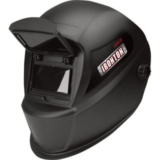 Ironton Flip-Up Welding Helmet — 3.86in. x 2.09in. Viewing Area  Welding Helmets